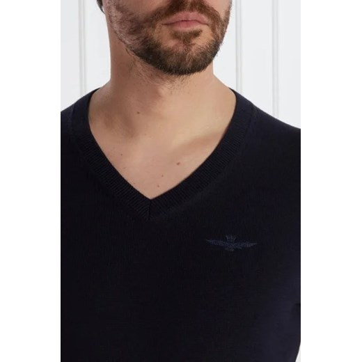 Sweter męski Aeronautica Militare w serek