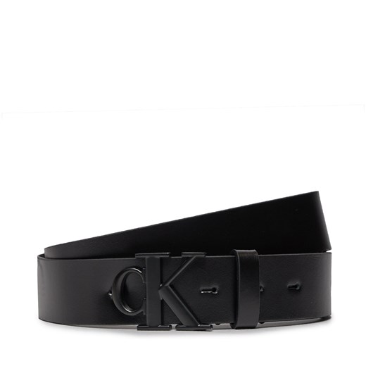 Pasek Męski Calvin Klein Jeans Ro Mono Plaque Lthr Belt 35Mm K50K511831 Black BEH ze sklepu eobuwie.pl w kategorii Paski męskie - zdjęcie 168265291