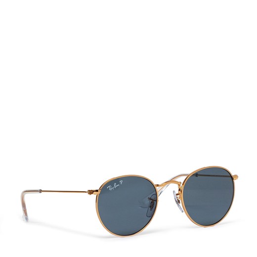 Okulary przeciwsłoneczne Ray-Ban Junior Round 0RJ9547S 286/2V Złoty ze sklepu eobuwie.pl w kategorii Okulary przeciwsłoneczne męskie - zdjęcie 168265324