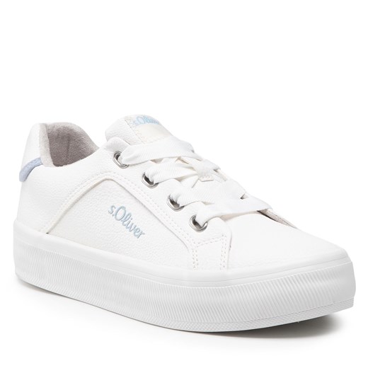 Sneakersy s.Oliver 5-23667-28 White 100 41 eobuwie.pl