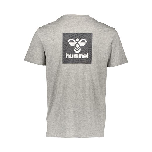 Szary t-shirt męski Hummel 