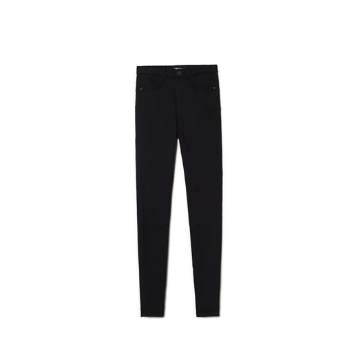 Cropp - Czarne jeansy push up TALL - czarny ze sklepu Cropp w kategorii Jeansy damskie - zdjęcie 168270562