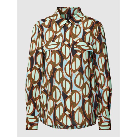 Bluzka koszulowa z kieszeniami z patką ze sklepu Peek&Cloppenburg  w kategorii Koszule damskie - zdjęcie 168272050