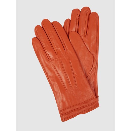 Rękawiczki ze skóry jagnięcej nappa ze sklepu Peek&Cloppenburg  w kategorii Rękawiczki damskie - zdjęcie 168272412