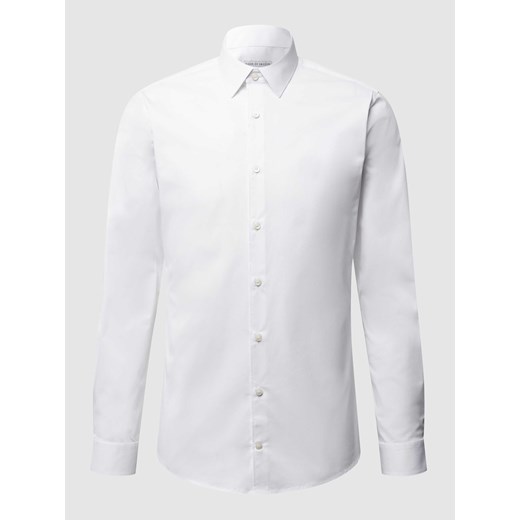 Koszula biznesowa o kroju super slim fit ze streczem ze sklepu Peek&Cloppenburg  w kategorii Koszule męskie - zdjęcie 168272734