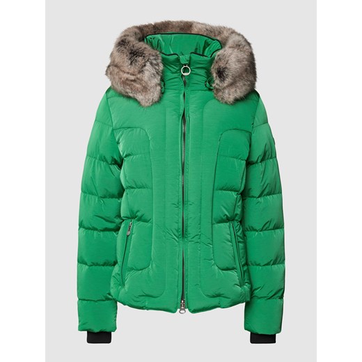 Kurtka pikowana o kroju shaped fit ze sztucznym futrem model ‘ASTORIA’ ze sklepu Peek&Cloppenburg  w kategorii Kurtki damskie - zdjęcie 168272850
