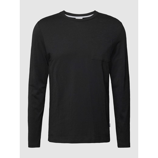Bluzka z długim rękawem z kieszenią na piersi ze sklepu Peek&Cloppenburg  w kategorii T-shirty męskie - zdjęcie 168272904