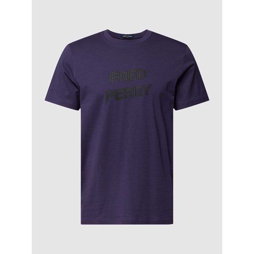 T-shirt z nadrukiem z logo ze sklepu Peek&Cloppenburg  w kategorii T-shirty męskie - zdjęcie 168274123