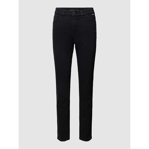 Jeansy o kroju slim fit z detalem z logo ze sklepu Peek&Cloppenburg  w kategorii Jeansy damskie - zdjęcie 168274130