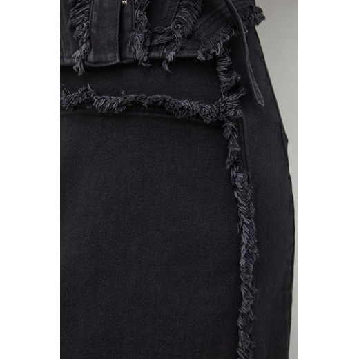 Spódnica Gestuz czarna z bawełny 