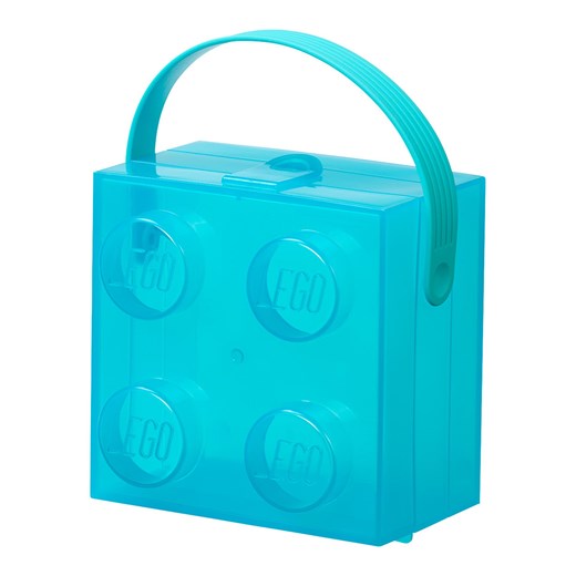 LEGO Pojemnik &quot;Brick 4&quot; w kolorze błękitnym na lunch - 16,5 x 11,6 x 17,3 cm ze sklepu Limango Polska w kategorii Zabawki - zdjęcie 168281161