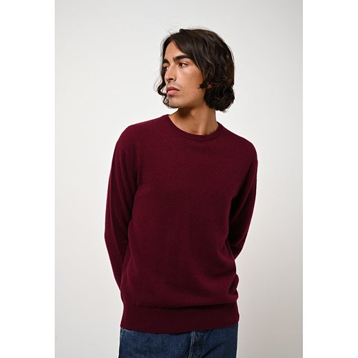 AUTHENTIC CASHMERE Kaszmirowy sweter &quot;Aigliére&quot; w kolorze bordowym ze sklepu Limango Polska w kategorii Swetry męskie - zdjęcie 168281421