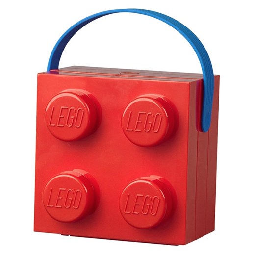 LEGO Pojemnik &quot;Brick 4&quot; w kolorze czerwonym na lunch - 16,5 x 11,6 x 17,3 cm ze sklepu Limango Polska w kategorii Zabawki - zdjęcie 168281753