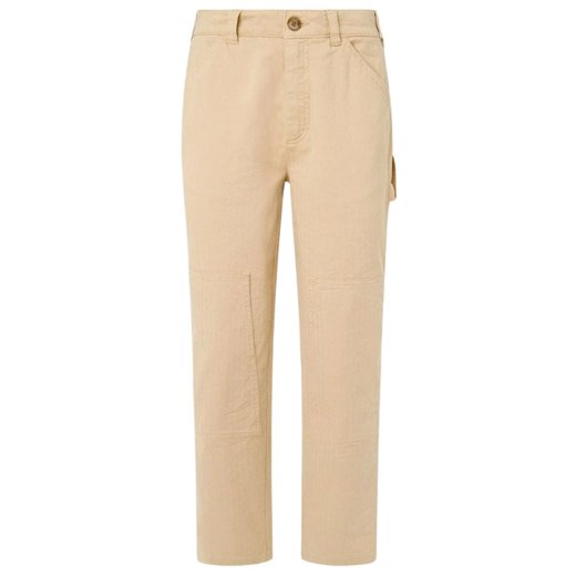 jeansy damskie pepe jeans pl211692 844 beżowe ze sklepu Royal Shop w kategorii Spodnie damskie - zdjęcie 168283350