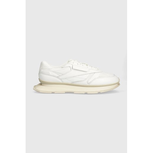 Reebok LTD sneakersy skórzane Classic Leather Ltd kolor biały RMIA04CC99LEA0050100 ze sklepu PRM w kategorii Buty sportowe męskie - zdjęcie 168284714