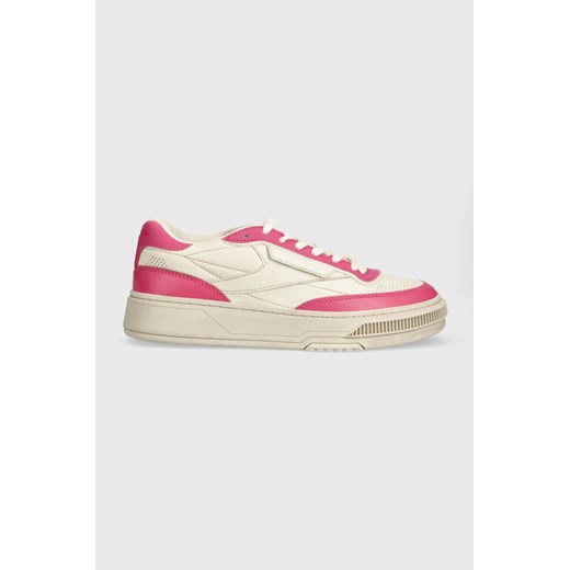 Reebok LTD sneakersy Club C Ltd kolor różowy RMIA04DC99LEA0050130 ze sklepu PRM w kategorii Buty sportowe męskie - zdjęcie 168284724