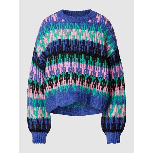 Sweter z dzianiny we wzory na całej powierzchni ze sklepu Peek&Cloppenburg  w kategorii Swetry damskie - zdjęcie 168287463