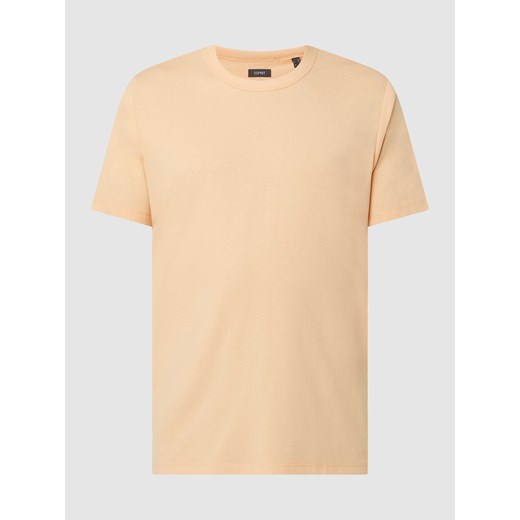 T-shirt męski Esprit z krótkim rękawem pomarańczowa 
