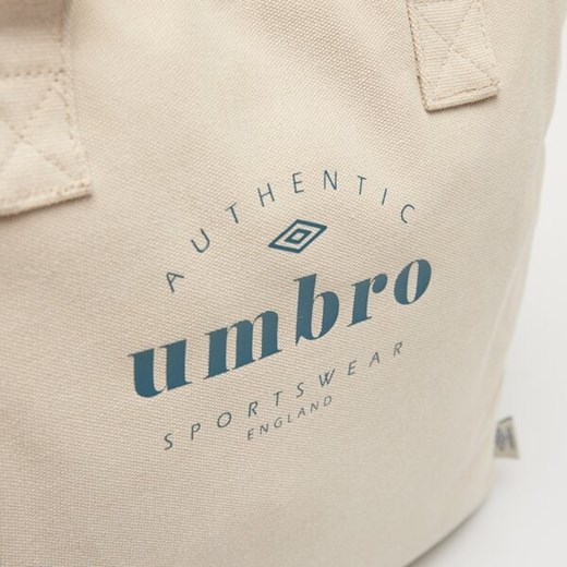 Shopper bag Umbro na ramię mieszcząca a7 wakacyjna 