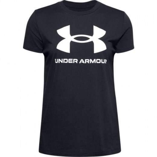 Damska koszulka treningowa UNDER ARMOUR Live Sportstyle Graphic SSC Under Armour XS okazja Sportstylestory.com