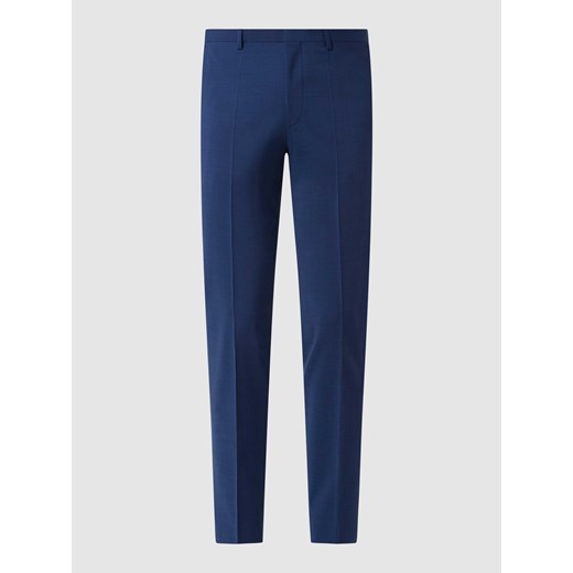 Spodnie do garnituru z dodatkiem żywej wełny model ‘Slacks’ ze sklepu Peek&Cloppenburg  w kategorii Spodnie męskie - zdjęcie 168292682