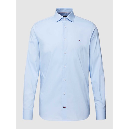 Koszula biznesowa o kroju slim fit z popeliny ze sklepu Peek&Cloppenburg  w kategorii Koszule męskie - zdjęcie 168293202