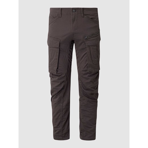 Spodnie cargo o kroju regular tapered fit z dodatkiem streczu model ‘Rovic’ ze sklepu Peek&Cloppenburg  w kategorii Spodnie męskie - zdjęcie 168293572