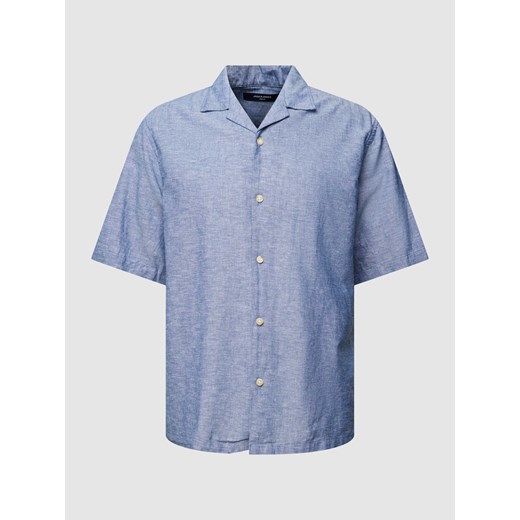 Koszula casualowa z dodatkiem lnu i wzorem w paski model ‘SUMMER’ ze sklepu Peek&Cloppenburg  w kategorii Koszule męskie - zdjęcie 168293622