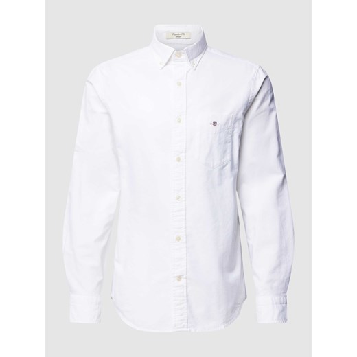 Koszula casualowa o kroju regular fit z kieszenią na piersi model ‘OXFORD’ ze sklepu Peek&Cloppenburg  w kategorii Koszule męskie - zdjęcie 168293640