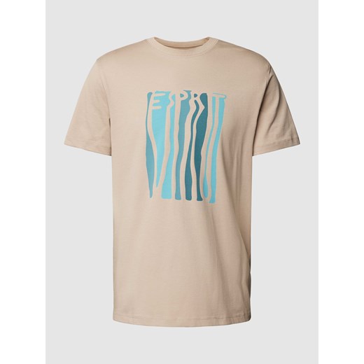 T-shirt z nadrukiem z logo ze sklepu Peek&Cloppenburg  w kategorii T-shirty męskie - zdjęcie 168294491