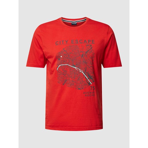 T-shirt z nadrukowanym motywem ze sklepu Peek&Cloppenburg  w kategorii T-shirty męskie - zdjęcie 168295021