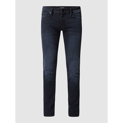 Jeansy o kroju skinny fit z dodatkiem streczu model ‘Liam’ Jack & Jones 32/32 Peek&Cloppenburg 