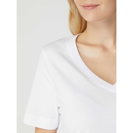 T-shirt z bawełny ekologicznej model ‘Standard’ Selected Femme L Peek&Cloppenburg 