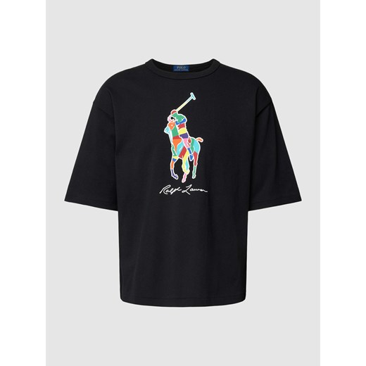 T-shirt z nadrukiem z logo ze sklepu Peek&Cloppenburg  w kategorii T-shirty męskie - zdjęcie 168296280