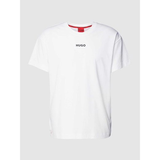T-shirt z nadrukiem z logo ze sklepu Peek&Cloppenburg  w kategorii T-shirty męskie - zdjęcie 168296343