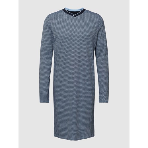 Koszula nocna ze wzorem na całej powierzchni ‘Fine Interlock’ ze sklepu Peek&Cloppenburg  w kategorii Piżamy męskie - zdjęcie 168296451