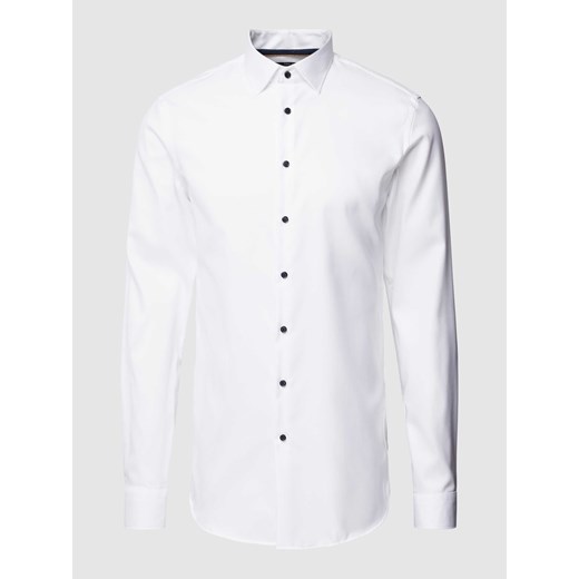 Koszula biznesowa o kroju regular fit z kołnierzykiem typu kent ze sklepu Peek&Cloppenburg  w kategorii Koszule męskie - zdjęcie 168296554