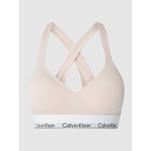 Biustonosz typu bralette z paskiem z logo Calvin Klein Underwear M Peek&Cloppenburg 