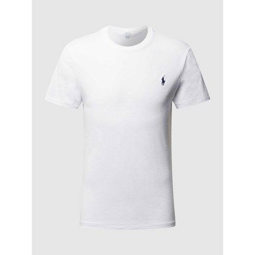 T-shirt o kroju custom slim fit z wyhaftowanym logo Polo Ralph Lauren XXL Peek&Cloppenburg 