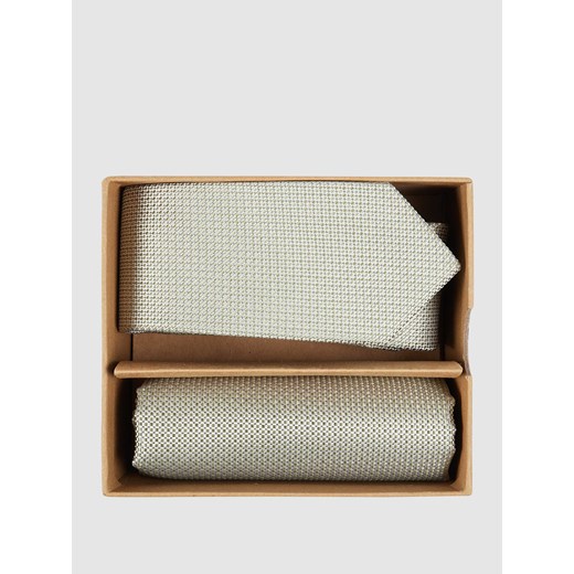 Krawat i poszetka w zestawie ze sklepu Peek&Cloppenburg  w kategorii Dodatki męskie - zdjęcie 168297573