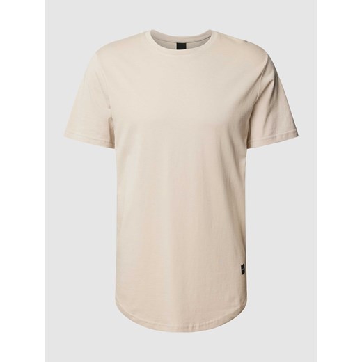 T-shirt z zaokrąglonym dołem model ‘MATT’ ze sklepu Peek&Cloppenburg  w kategorii T-shirty męskie - zdjęcie 168297823