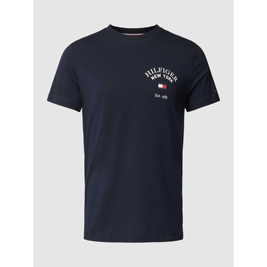 T-shirt z nadrukiem z logo ze sklepu Peek&Cloppenburg  w kategorii T-shirty męskie - zdjęcie 168297921