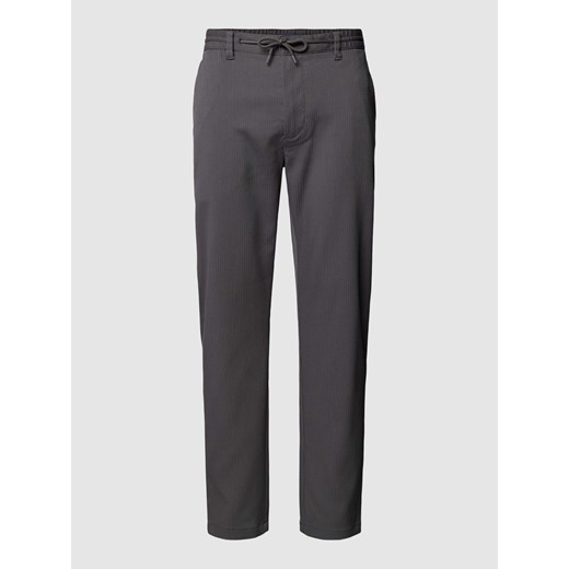 Spodnie z fakturowanym wzorem ze sklepu Peek&Cloppenburg  w kategorii Spodnie męskie - zdjęcie 168298494
