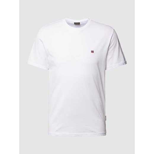 T-shirt z wyhaftowanym logo model ‘SALIS’ ze sklepu Peek&Cloppenburg  w kategorii T-shirty męskie - zdjęcie 168298900