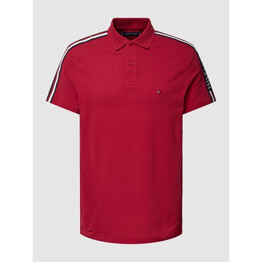 Koszulka polo o kroju regular fit z paskami w kontrastowym kolorze ze sklepu Peek&Cloppenburg  w kategorii T-shirty męskie - zdjęcie 168299391