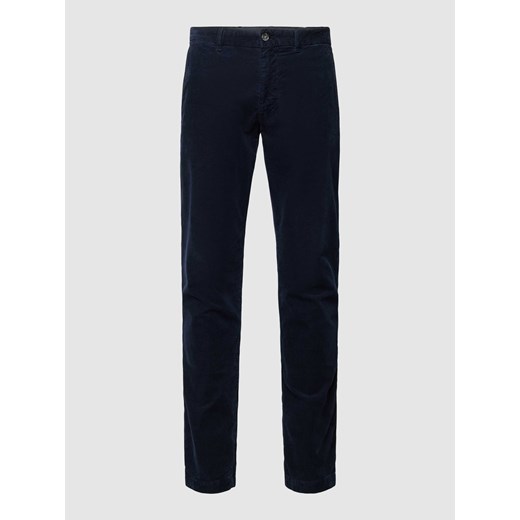Chino z imitacji sztruksu model ‘BLEECKER’ ze sklepu Peek&Cloppenburg  w kategorii Spodnie męskie - zdjęcie 168299414