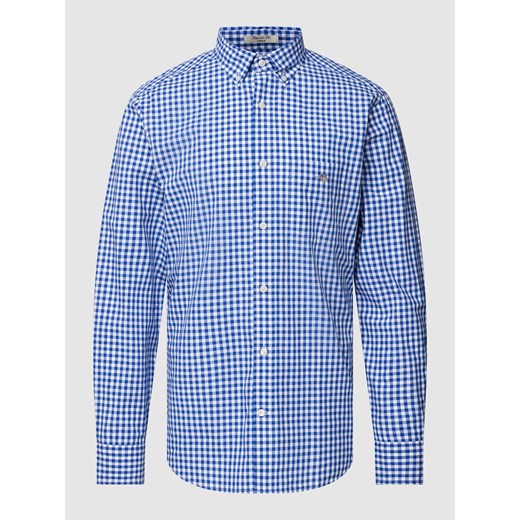 Koszula casualowa ze wzorem w kratkę ze sklepu Peek&Cloppenburg  w kategorii Koszule męskie - zdjęcie 168300012