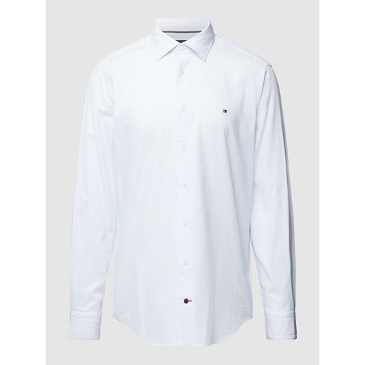Koszula biznesowa o kroju regular fit z kołnierzykiem typu kent ze sklepu Peek&Cloppenburg  w kategorii Koszule męskie - zdjęcie 168300033