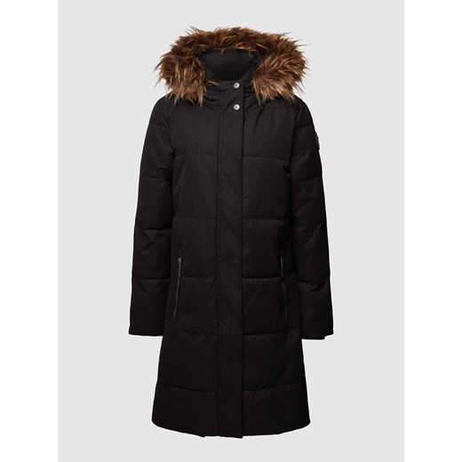 Płaszcz pikowany z kapturem ze sklepu Peek&Cloppenburg  w kategorii Płaszcze damskie - zdjęcie 168300084
