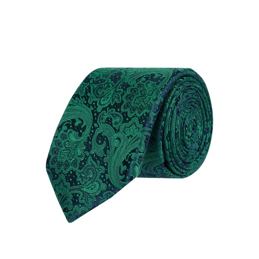 Krawat jedwabny ze wzorem paisley ze sklepu Peek&Cloppenburg  w kategorii Krawaty - zdjęcie 168300113